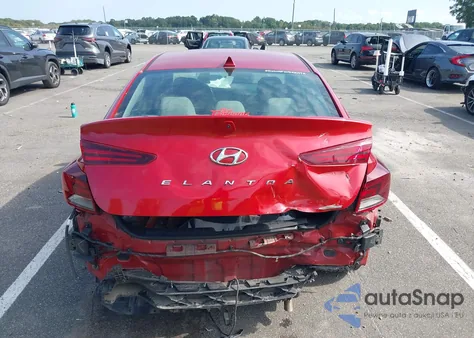 2019 Hyundai Elantra Sel from USA, damaged, VIN 5NPD84LF9KH420315